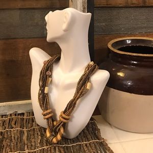 Chico wooden beaded necklace